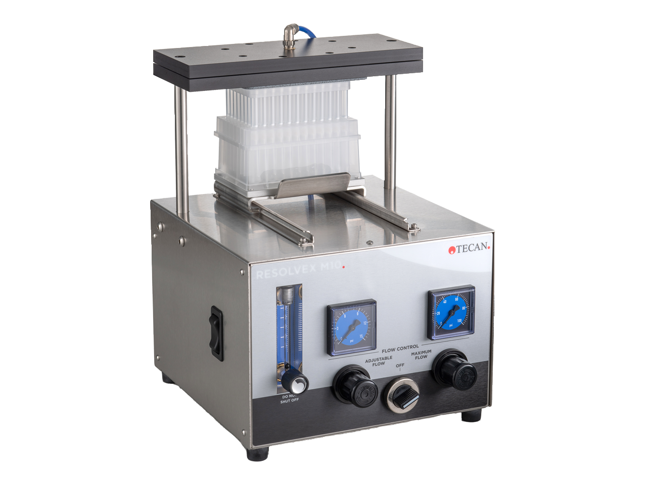 Tecan Resolvex M10 96 Fastfaseesktraktor U Bakgrunn